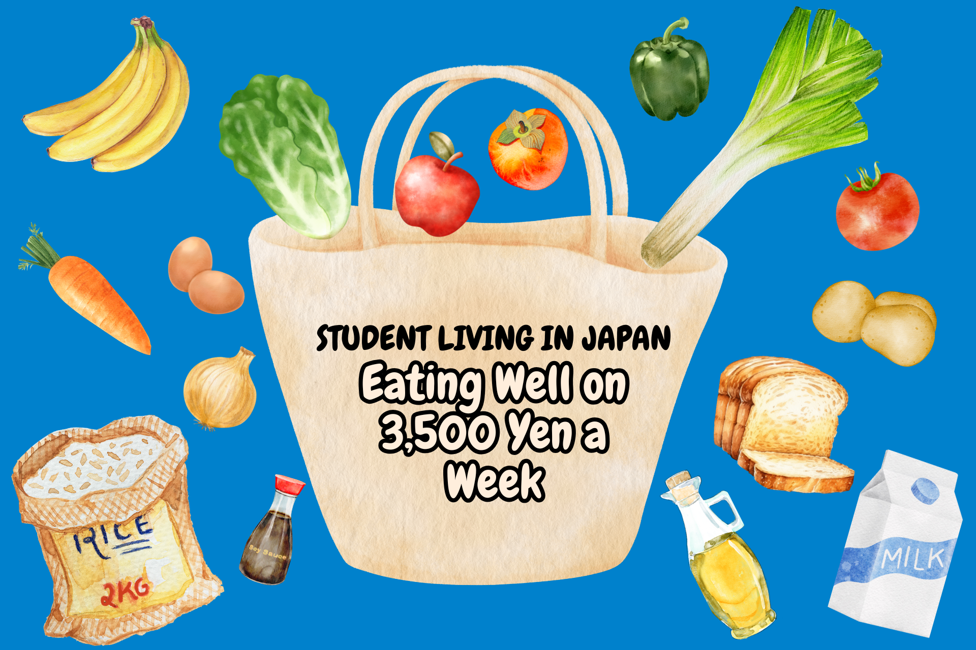 Student Living in Japan: Eating Well on 3,500 Yen a Week in Japan