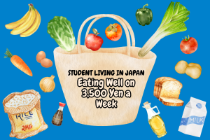 Eating well on 3,500 yen a week