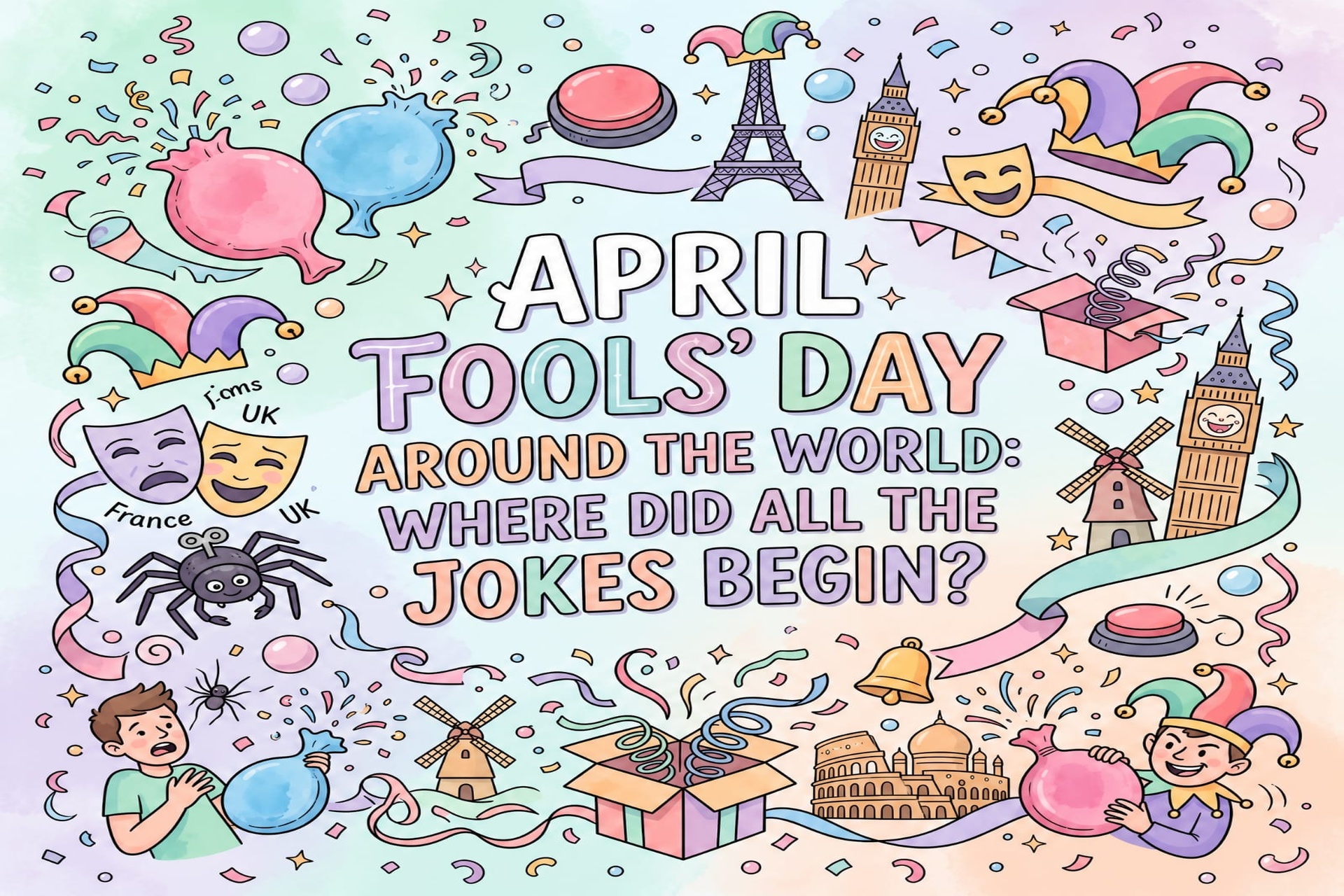 April Fools’ Day Around the World: Where Did All the Jokes Begin?